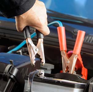 Serviço de recarga de bateria automotiva